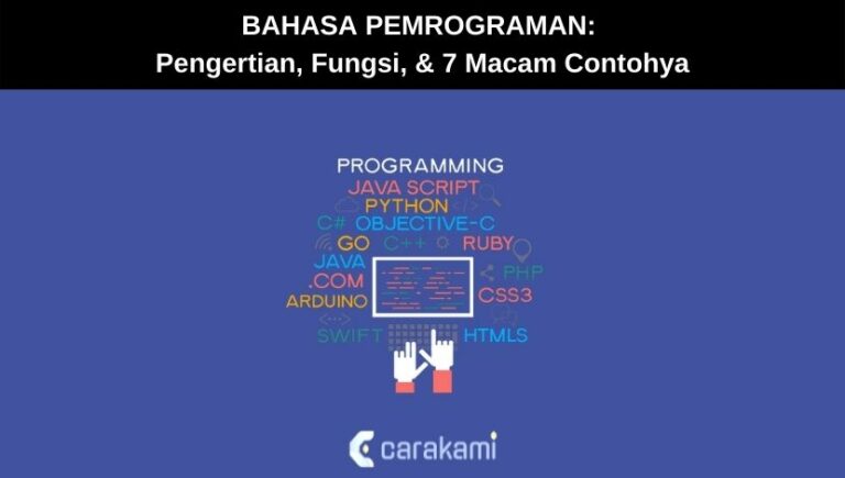 Bahasa Pemrograman Pengertian Fungsi Macam Contohnya