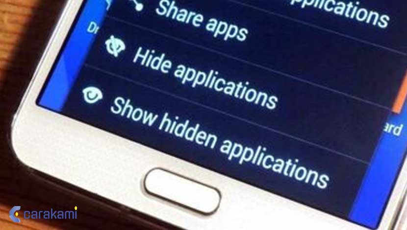 Cara Menyembunyikan Aplikasi di HP Samsung terbaru