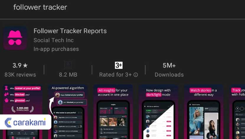 Cek Unfollow Instagram Followers Tracker Pro