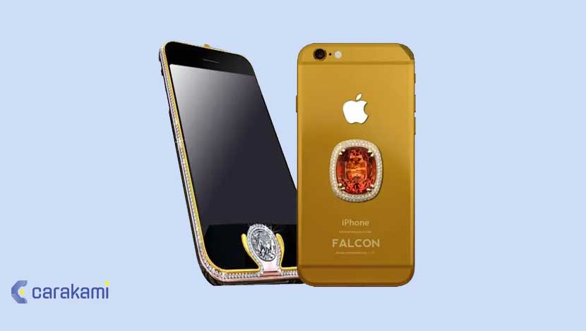 Android Termahal Di Dunia Falcon Supernova iPhone with 6 Pink Diamond