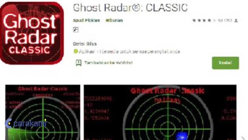 Alat Pencari Hantu Ghost Radar Classic