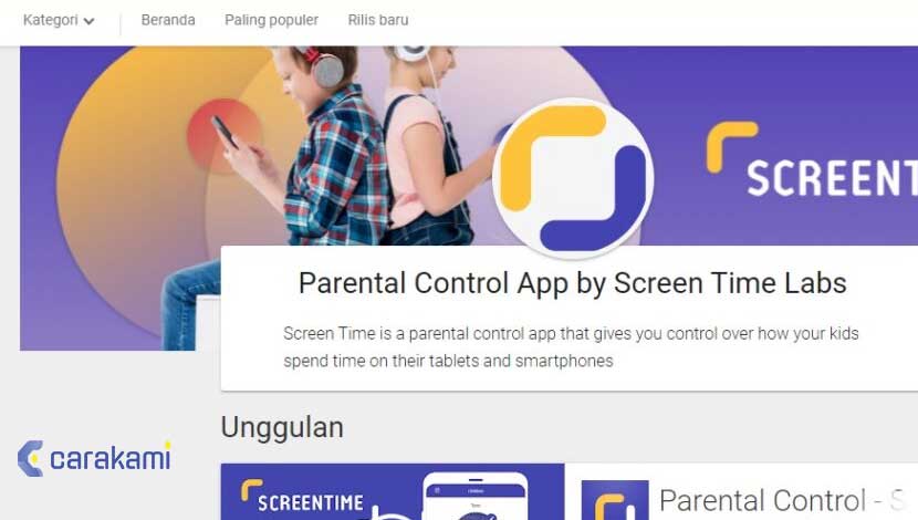 Cara Cek Lama Pemakaian HP Samsung ScreenTime Parental Control