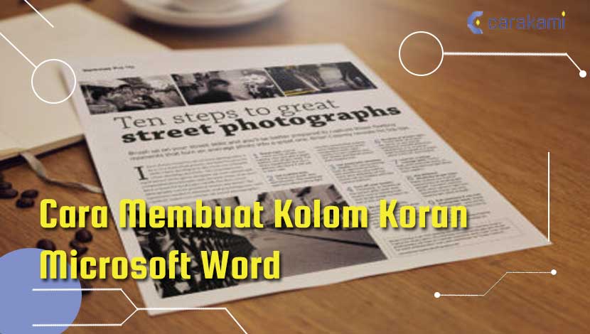 Cara Membuat Kolom Koran Microsoft Word