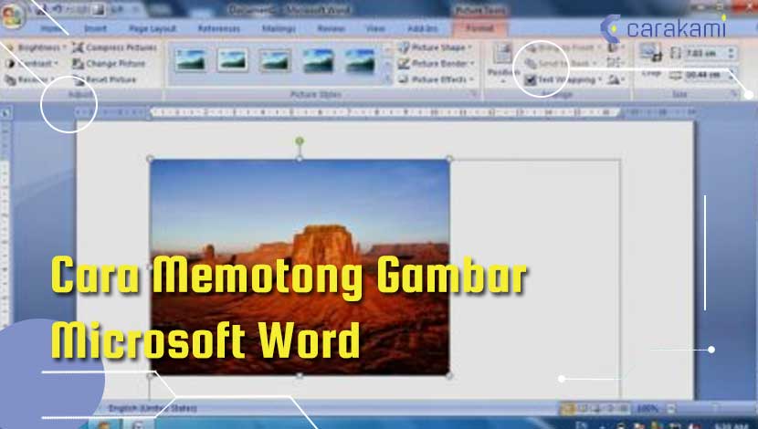 5 Cara Memotong Gambar Microsoft Word Terbaru 5293