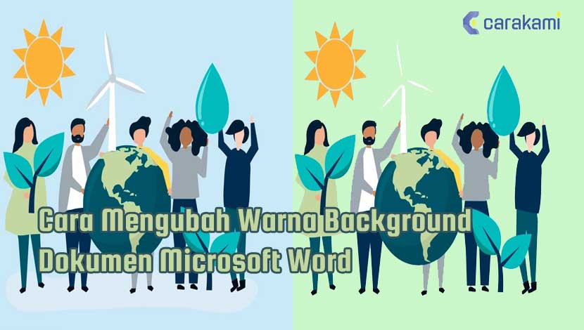 Cara Mengubah Warna Background Dokumen Microsoft Word