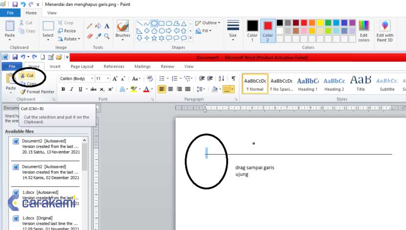 Cara Menghapus Garis Horizontal Otomatis Microsoft Word