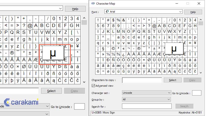 cara menyisipkan simbol/ karakter khusus Microsoft Word