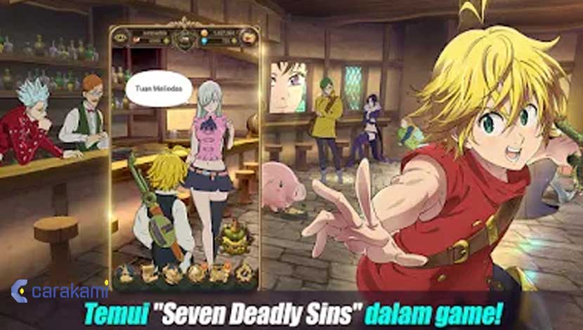 game petualangan HP layar sentuh The Seven Deadly Sins