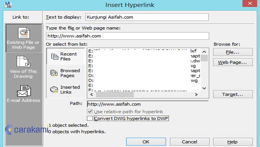 Cara Membuat Hyperlink Microsoft Word yang Mengarah ke Website