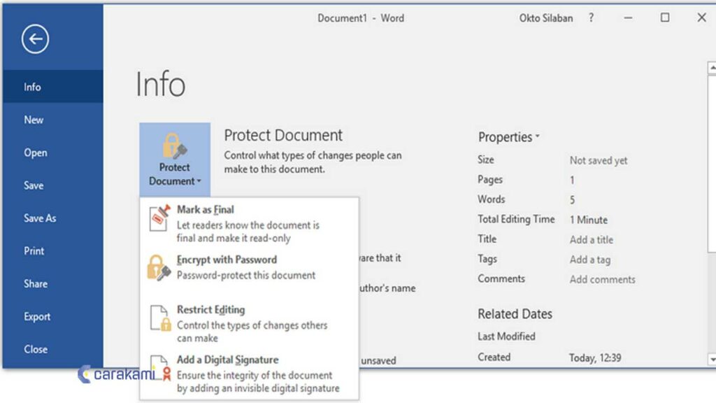 Mengamankan Dokumen Penting: Panduan Lengkap Cara Menambahkan Password Di File Word