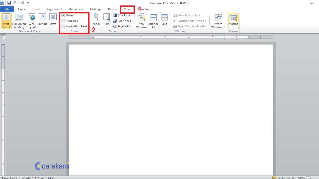 Cara Menghapus Sebuah Halaman Dokumen Microsoft Word