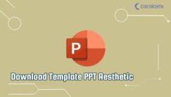 Website Download Template PPT Aesthetic Terbaru