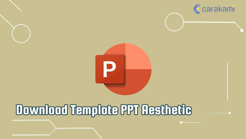 Download Template PPT Aesthetic