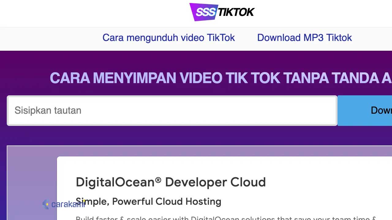 cara download sound Tiktok online