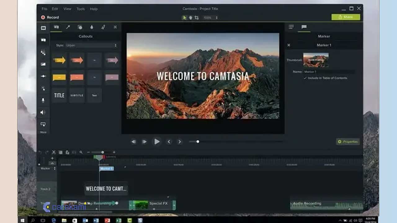 Aplikasi edit video PC gratis