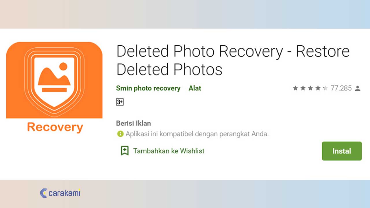 Aplikasi mengembalikan foto yang terhapus terbaik