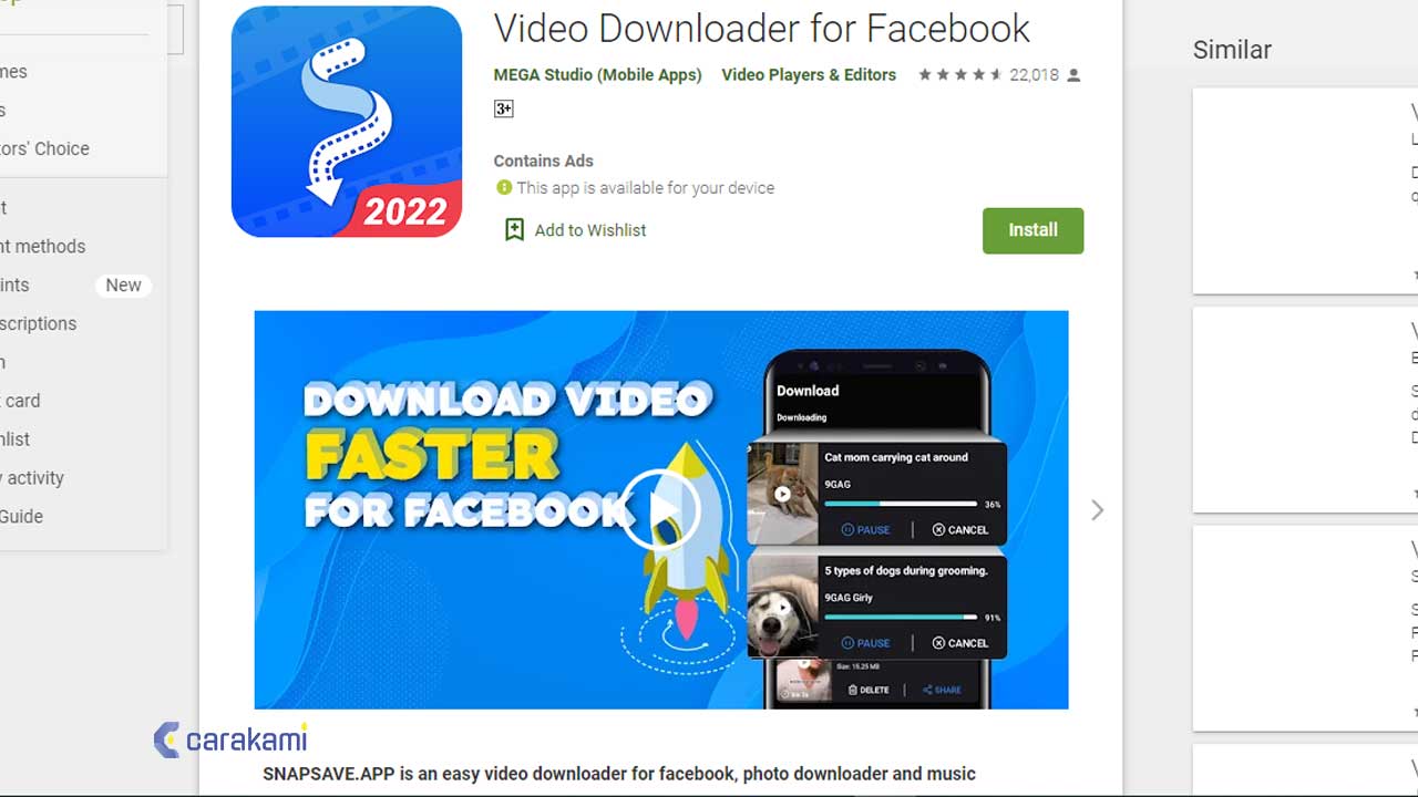 Cara Download Video FB via Aplikasi & Tanpa Aplikasi