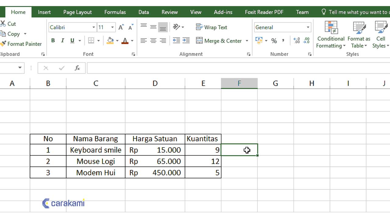 Cara Memasukkan Dan Menampilkan Nilai Pecahan Di Sel Excel