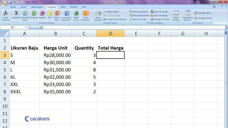 Cara Menggunakan Referensi Sel Absolut Di Microsoft Excel 4614