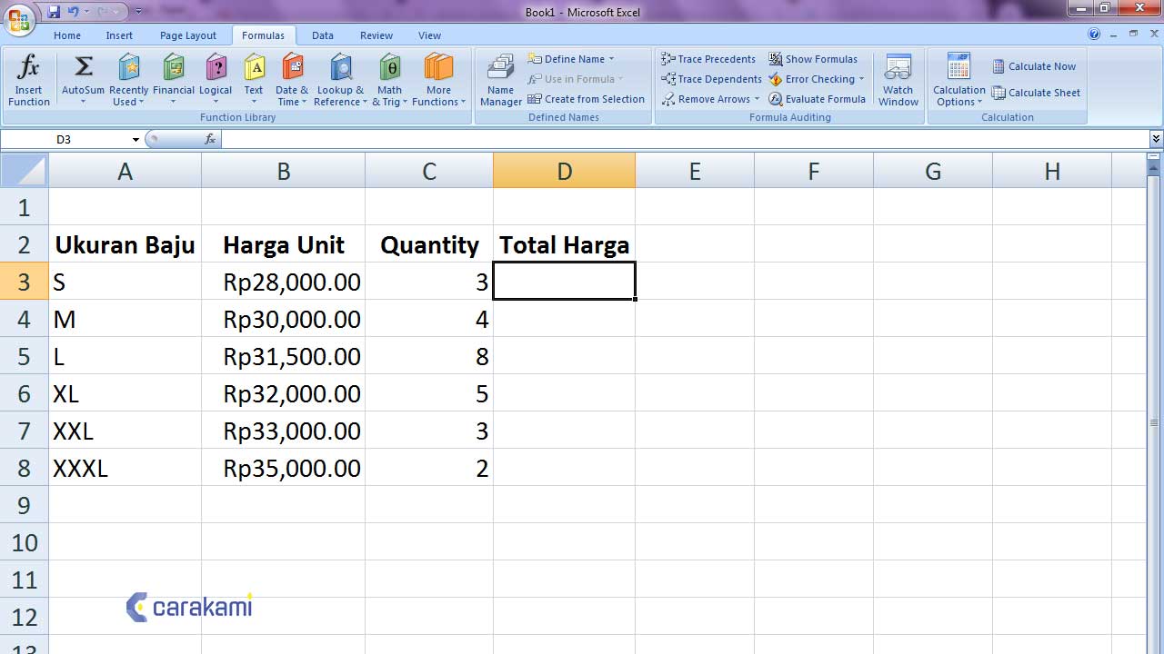 Cara Menggunakan Referensi Sel Absolut Di Microsoft Excel