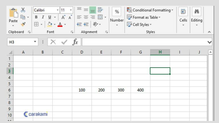 Cara Menyeleksi Semua Sel (Worksheet) Excel