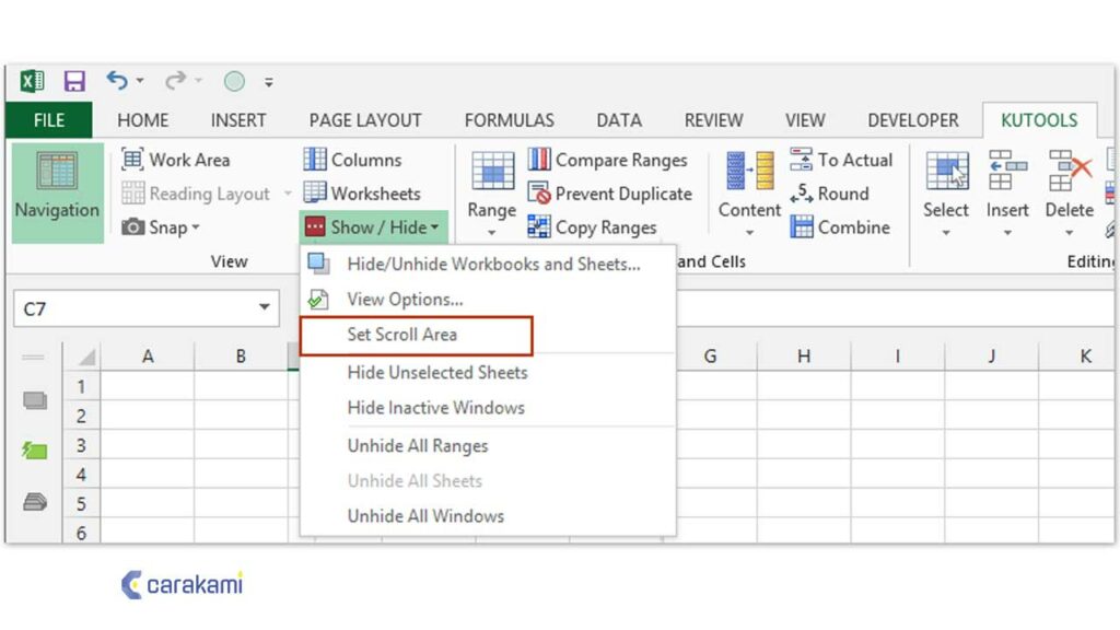 Cara Menyembunyikan Kolom Di Microsoft Excel