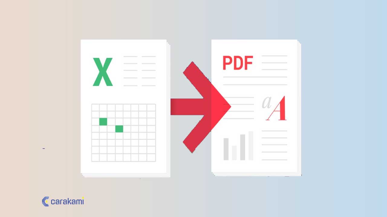 Cara Menyimpan Bagian Terseleksi Tabel Excel Ke Format File PDF