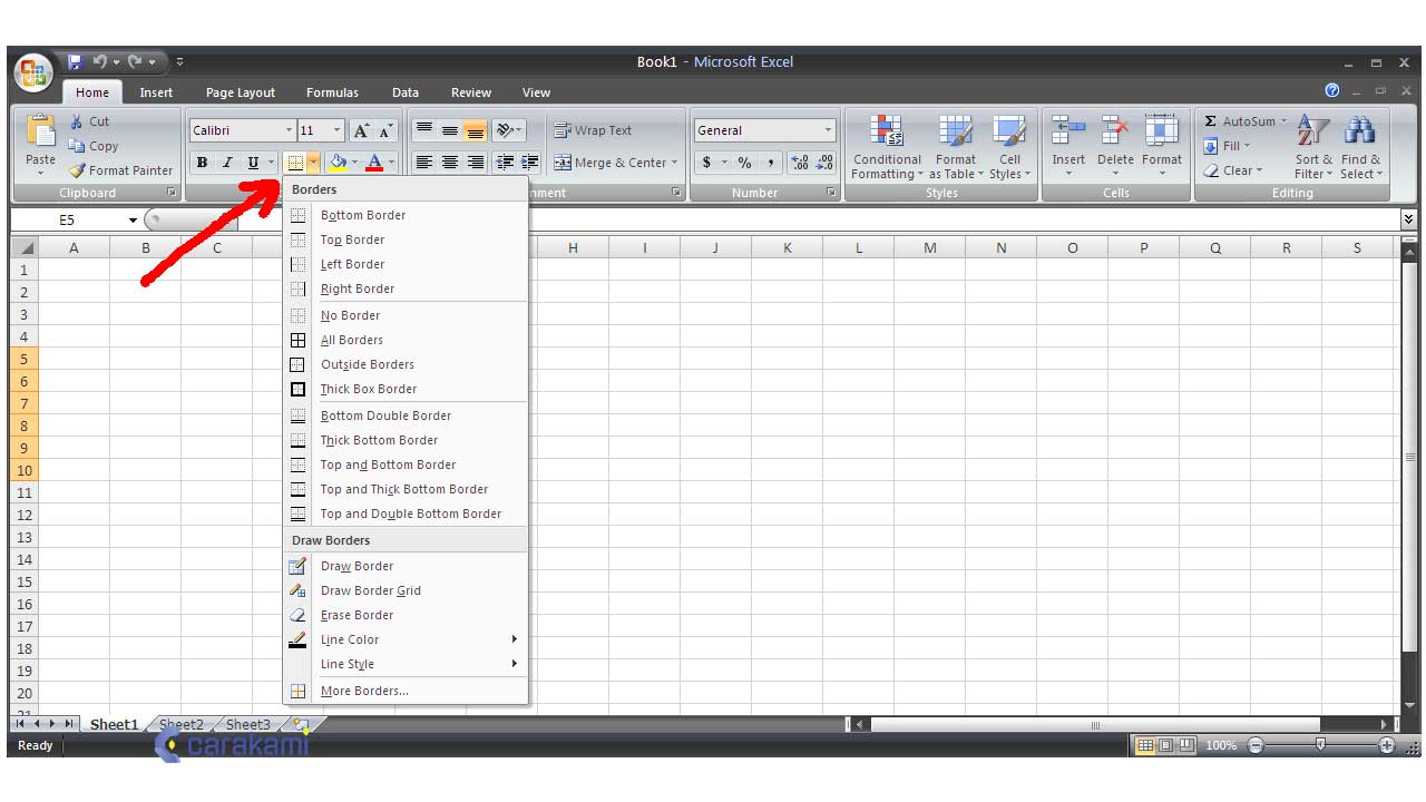 Cara Memformat Teks Atau Angka Dengan Garis Bawah Ganda Di Microsoft Excel