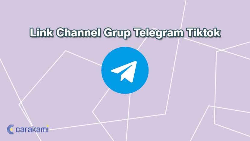 Link Channel Grup Telegram tiktok