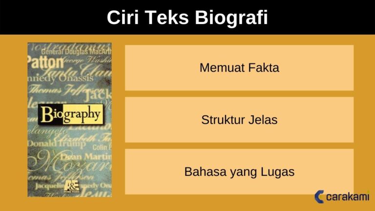 TEKS BIOGRAFI: Pengertian, Unsur, Kaidah, Ciri & 3 Struktur