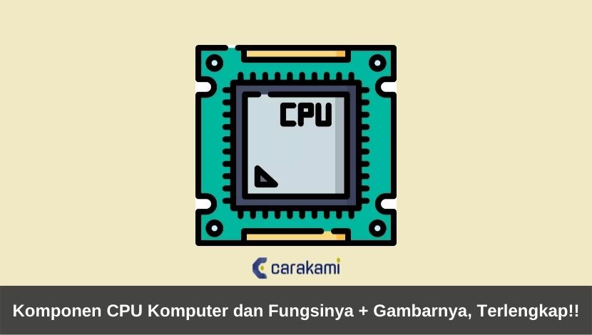 Komponen CPU