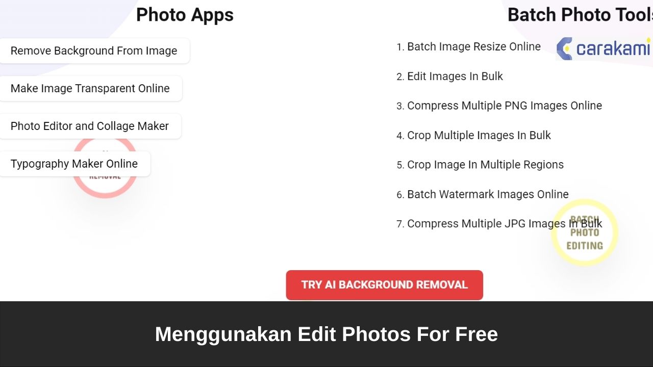 Cara Menghapus Objek di Foto Online Tanpa Aplikasi