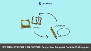 PERANGKAT INPUT DAN OUTPUT: Pengertian, Fungsi & Contoh I/O Komputer