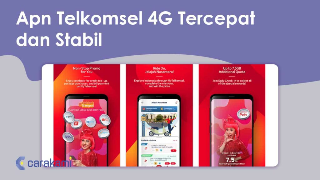 APN Telkomsel 4G Tercepat Dan Stabil