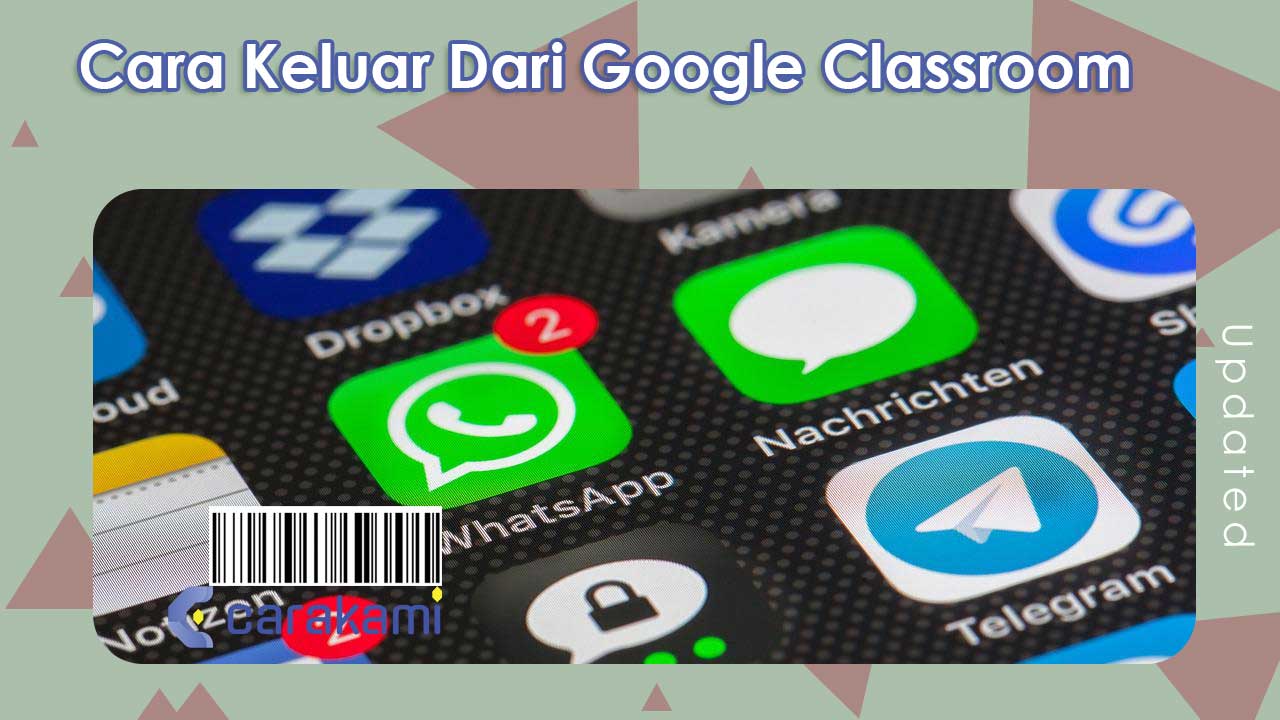 Cara Keluar Dari Google Classroom