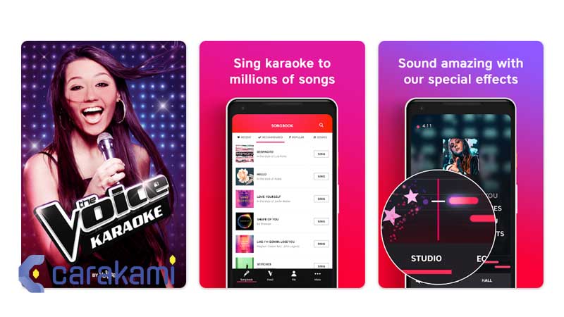 Aplikasi Karaoke yang Bisa Disimpan di Galeri