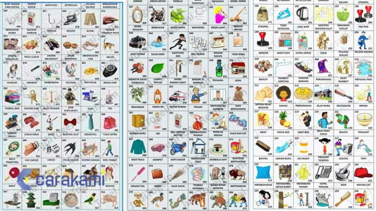 Buku Mimpi 3D Bergambar Abjad A-Z Lengkap