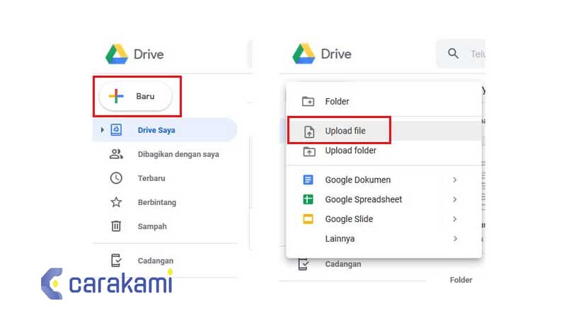Cara Membagikan Link Google Drive