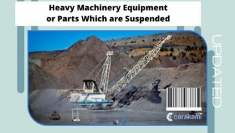12 Heavy Machinery Equipment or Parts Which are Suspended