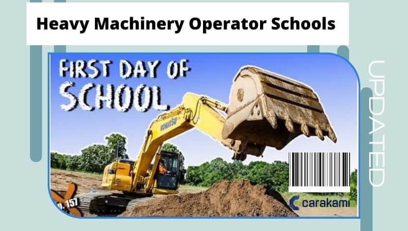 Heavy Machinery Operator Schools