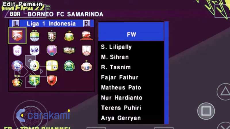 Download PES 2023 (PPSSPP) Bri Liga Indonesia