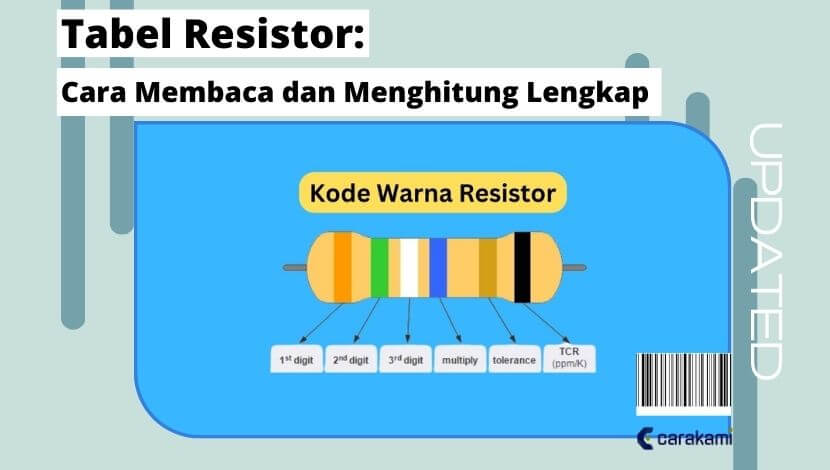 tabel resistor