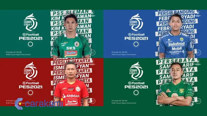 Cara Mudah Memasang Patch PES Mobile BRI Liga 1 Indonesia