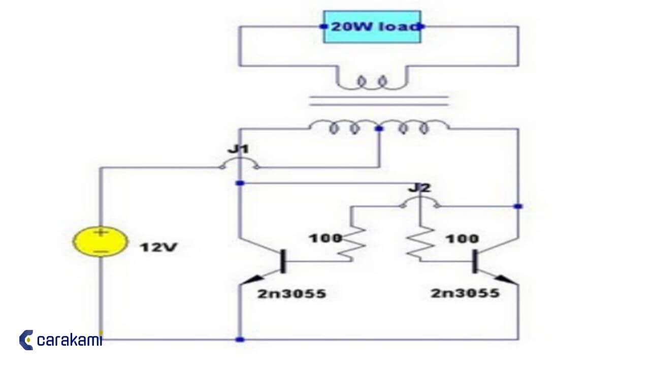 Skema Inverter DC to AC