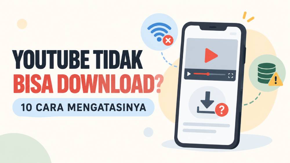 Cara Mengatasi Youtube Tidak Bisa di Download